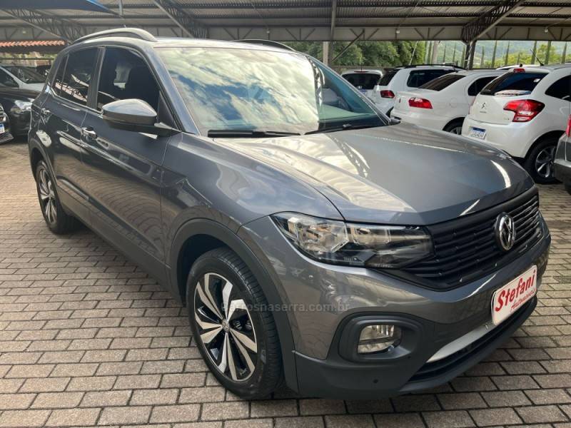 VOLKSWAGEN - T-CROSS - 2021/2021 - Cinza - R$ 101.000,00