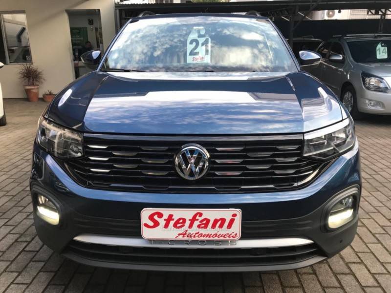 VOLKSWAGEN - T-CROSS - 2020/2021 - Azul - R$ 104.900,00