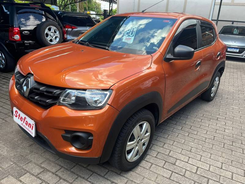 RENAULT - KWID - 2019/2020 - Laranja - R$ 35.500,00