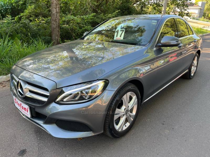 MERCEDES-BENZ - C 180 - 2017/2017 - Cinza - R$ 118.000,00