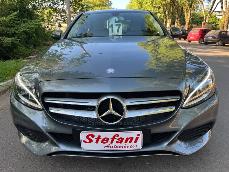 MERCEDES-BENZ - C 180 - 2017/2017 - Cinza - R$ 118.000,00